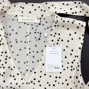 Zimmermann v neck top